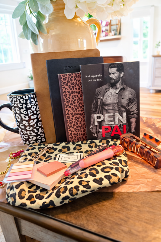 Cheetah Lux Book and Journal Bundle/New