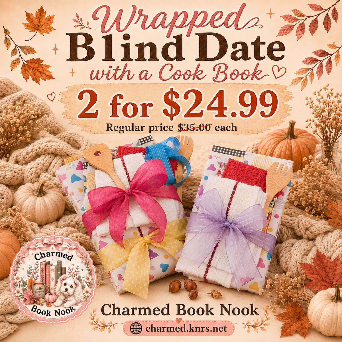 Blind Date with a Cook Book - Wrapped 2 For $24.99