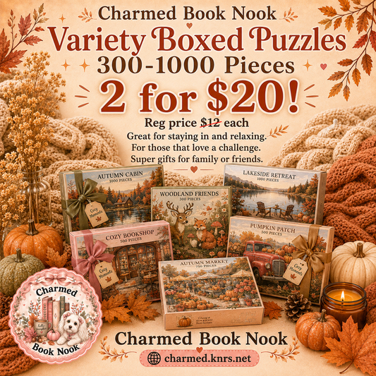 Boxed and Wrapped Puzzle 300-1000 peices  2 For $20.00